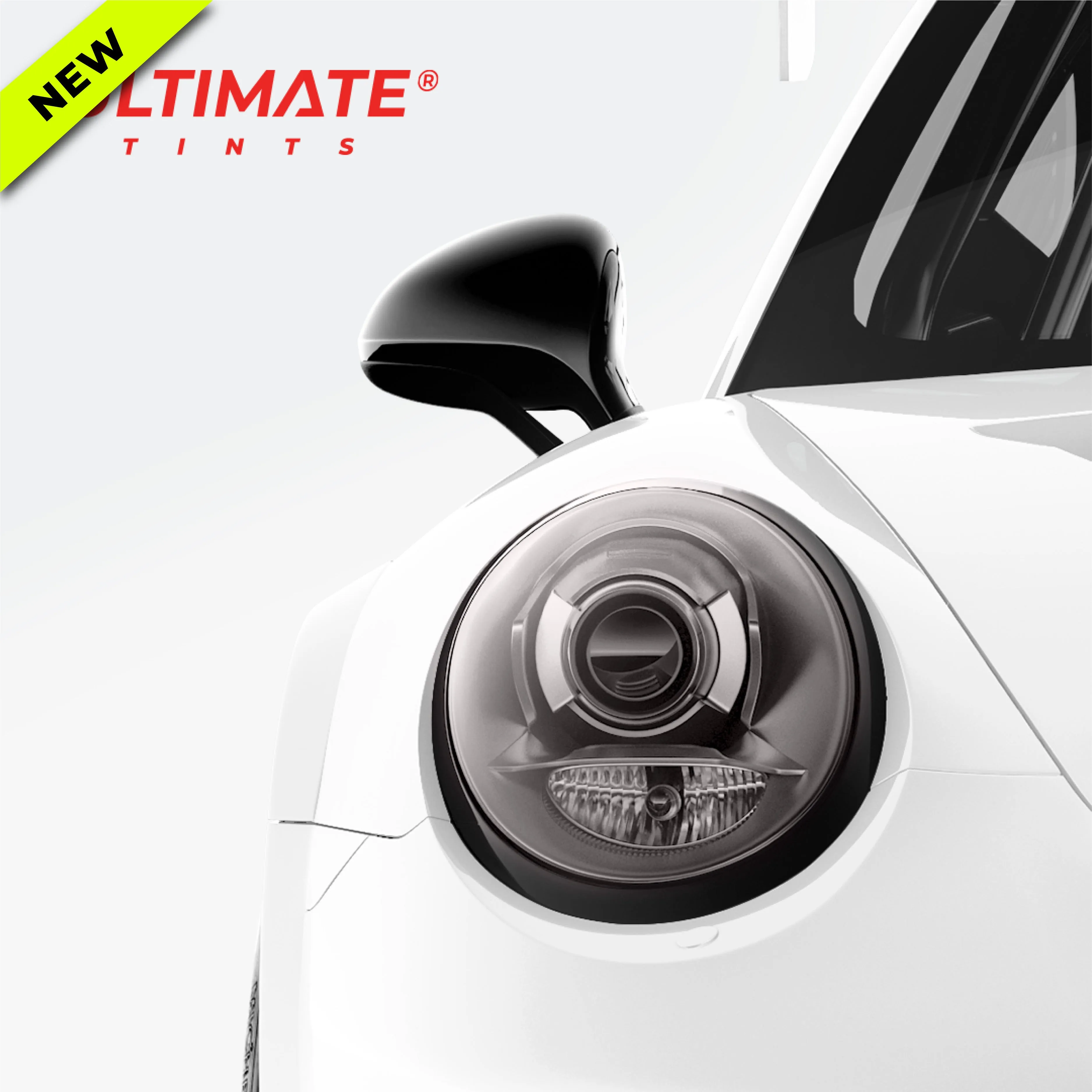 ULTIMATE® Headlight Tint — Super Light Smoke