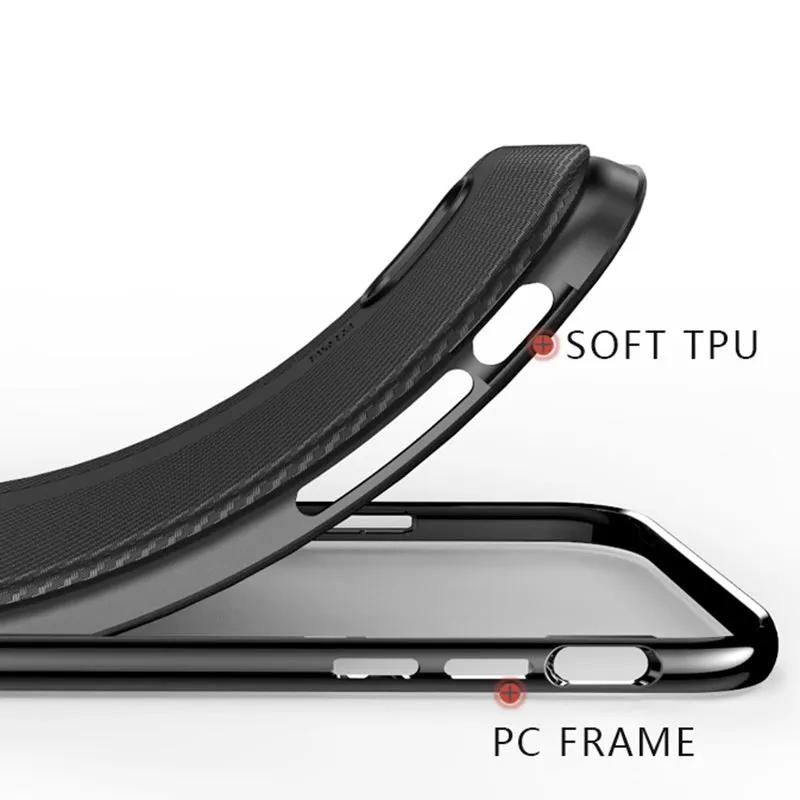Ultra Thin Slim Fashion Acrylic Frame   Black Soft TPU Cover For iPhone X - Blue,Gold,Gray,Red,Silver