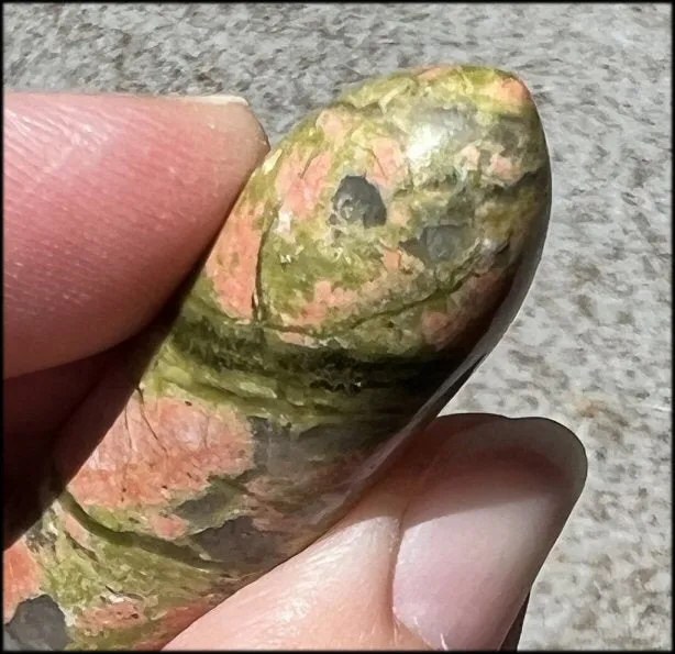 UNAKITE Crystal Mini-Wand - Self-Growth, Connect with Mother Earth