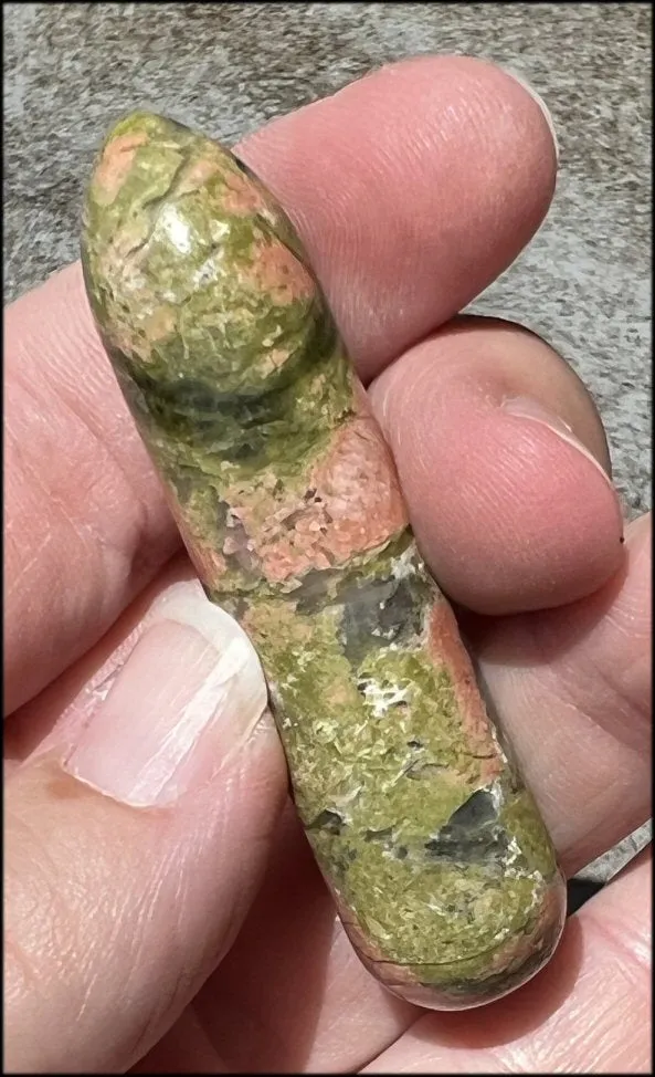 UNAKITE Crystal Mini-Wand - Self-Growth, Connect with Mother Earth