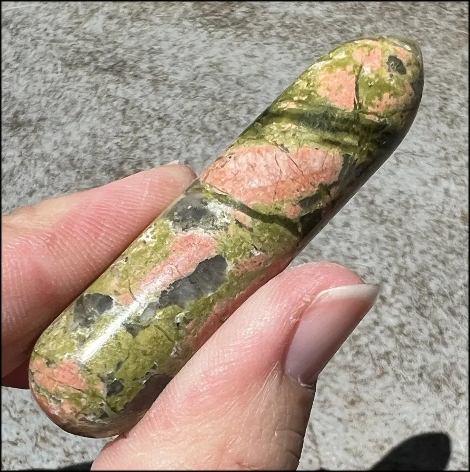 UNAKITE Crystal Mini-Wand - Self-Growth, Connect with Mother Earth