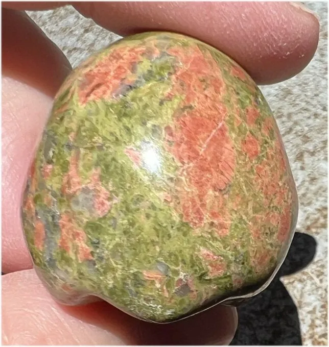 UNAKITE Crystal Skull - Self-Growth, Connect with Animal Totem
