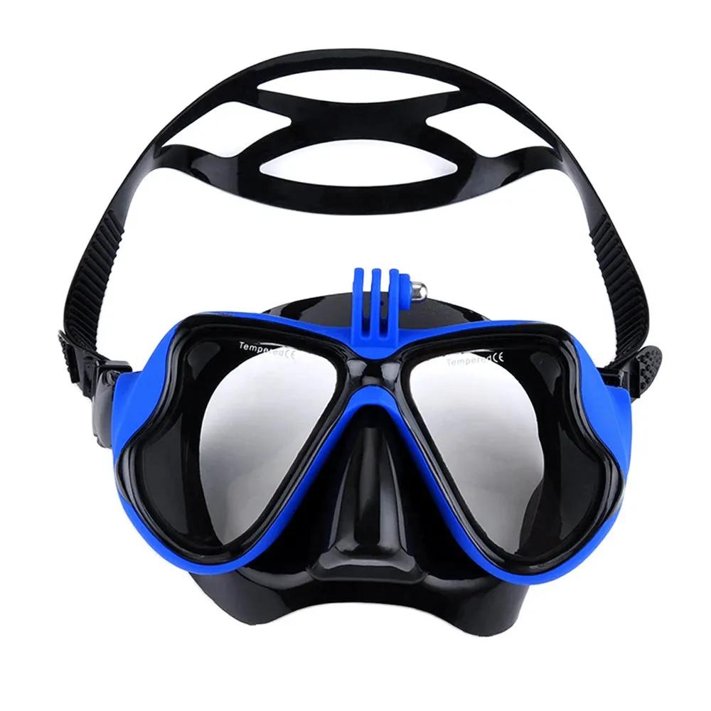 Underwater Diving Mask with GoPro Camera Holder