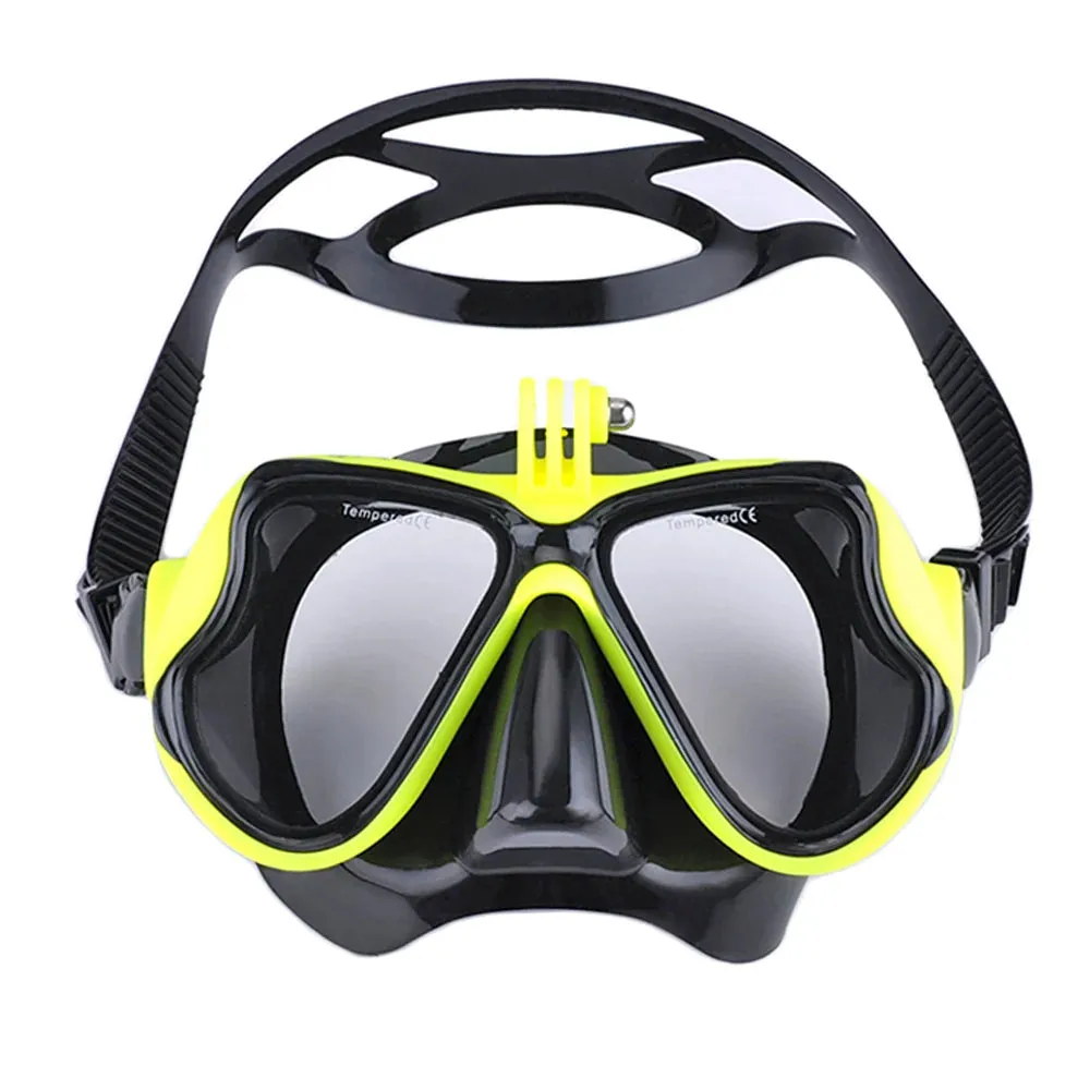 Underwater Diving Mask with GoPro Camera Holder
