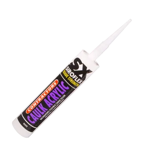 Unicrimp SCONTDC300W Acrylic Decorators Caulk White 300ml