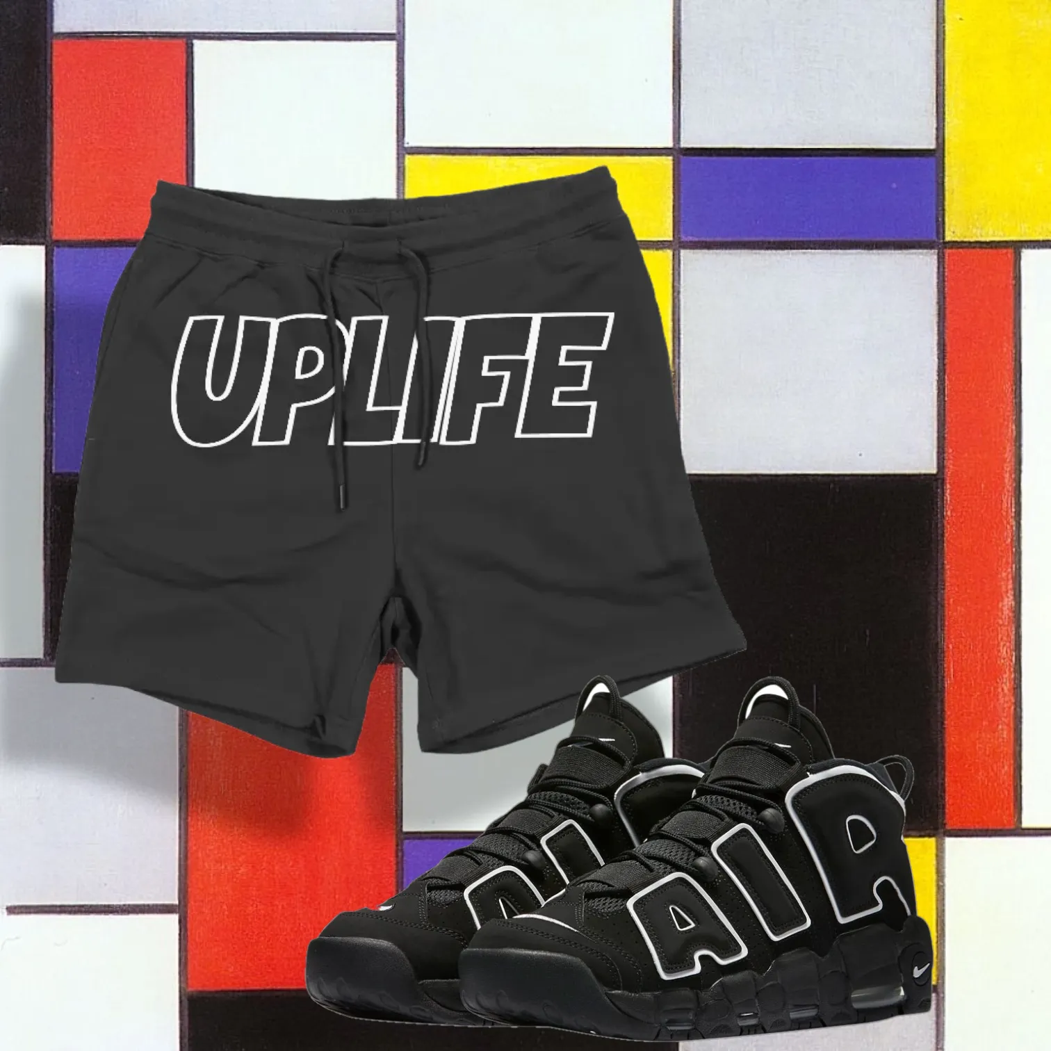 UpLife "OUTLINED" Fleece Shorts