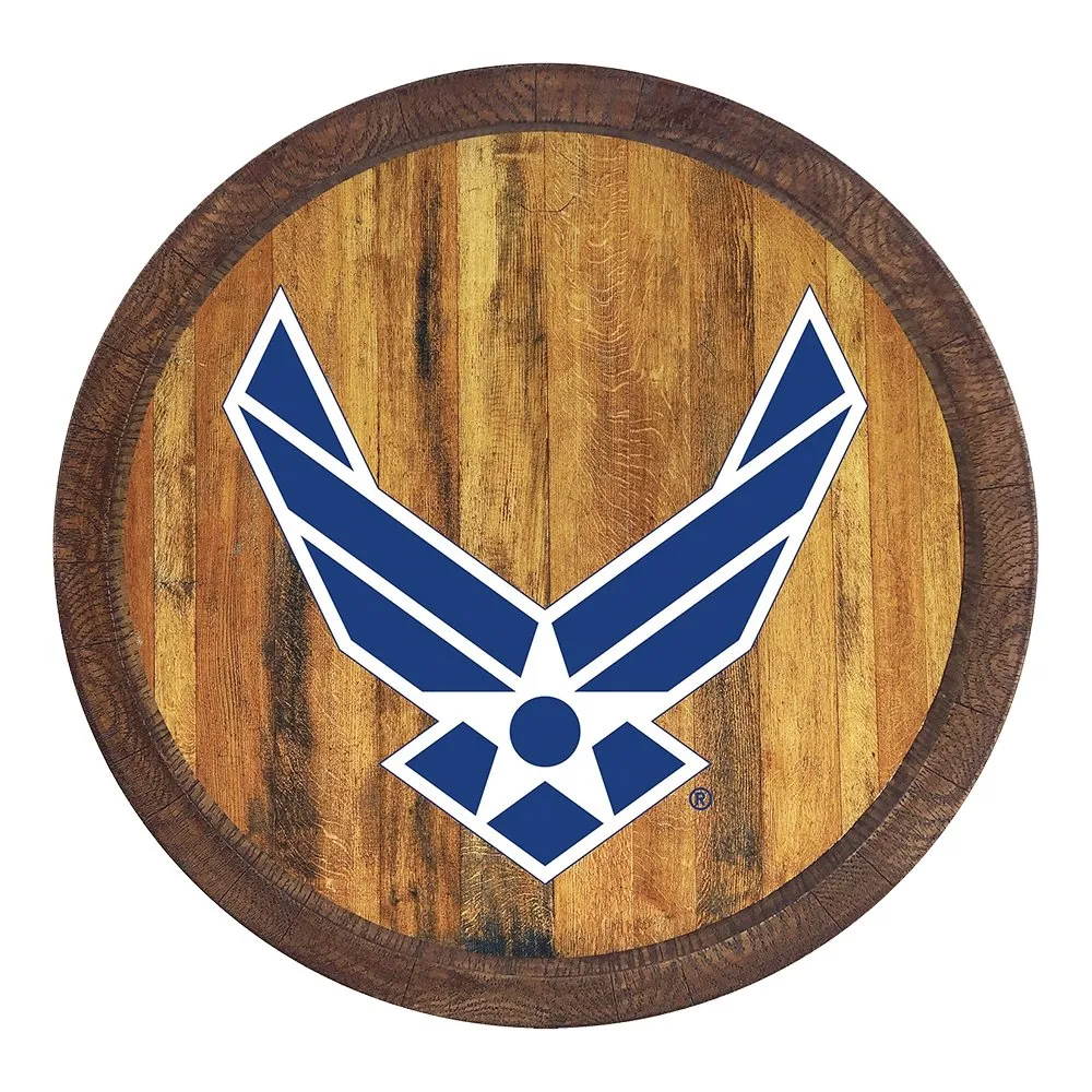 US Air Force: Faux Barrel Wall Sign