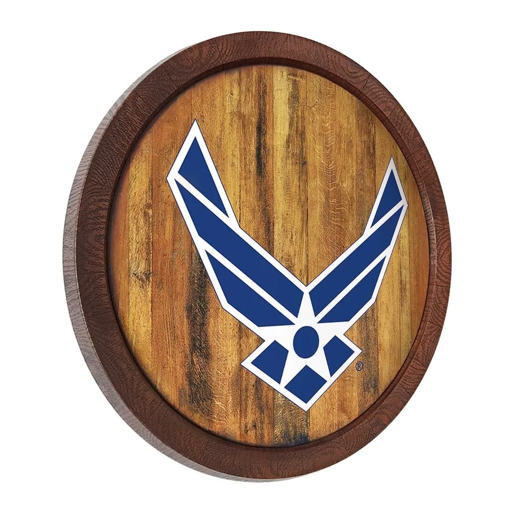 US Air Force: Faux Barrel Wall Sign