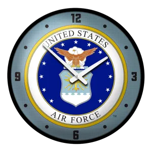 US Air Force: Seal - Modern Disc Wall Clock