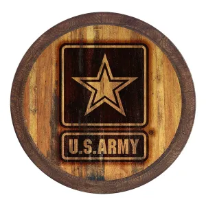 US Army: Branded "Faux" Barrel Top Sign