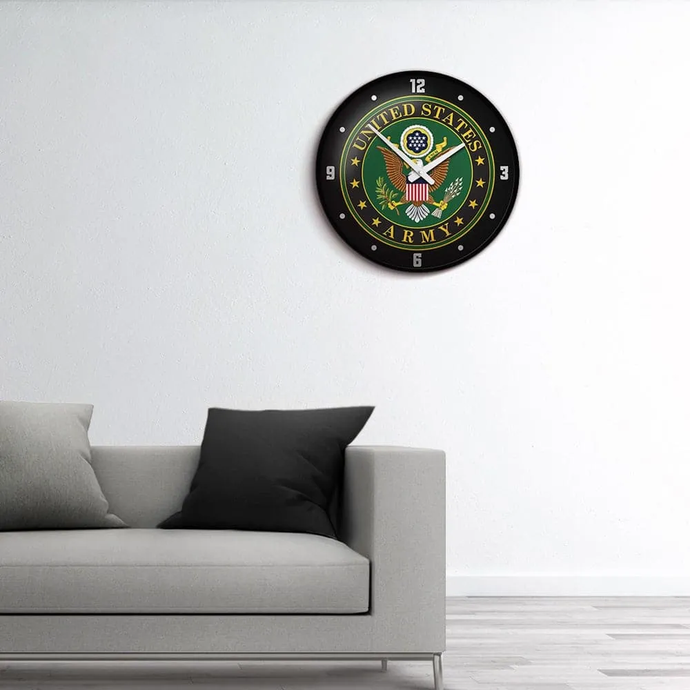 US Army: Modern Disc Wall Clock
