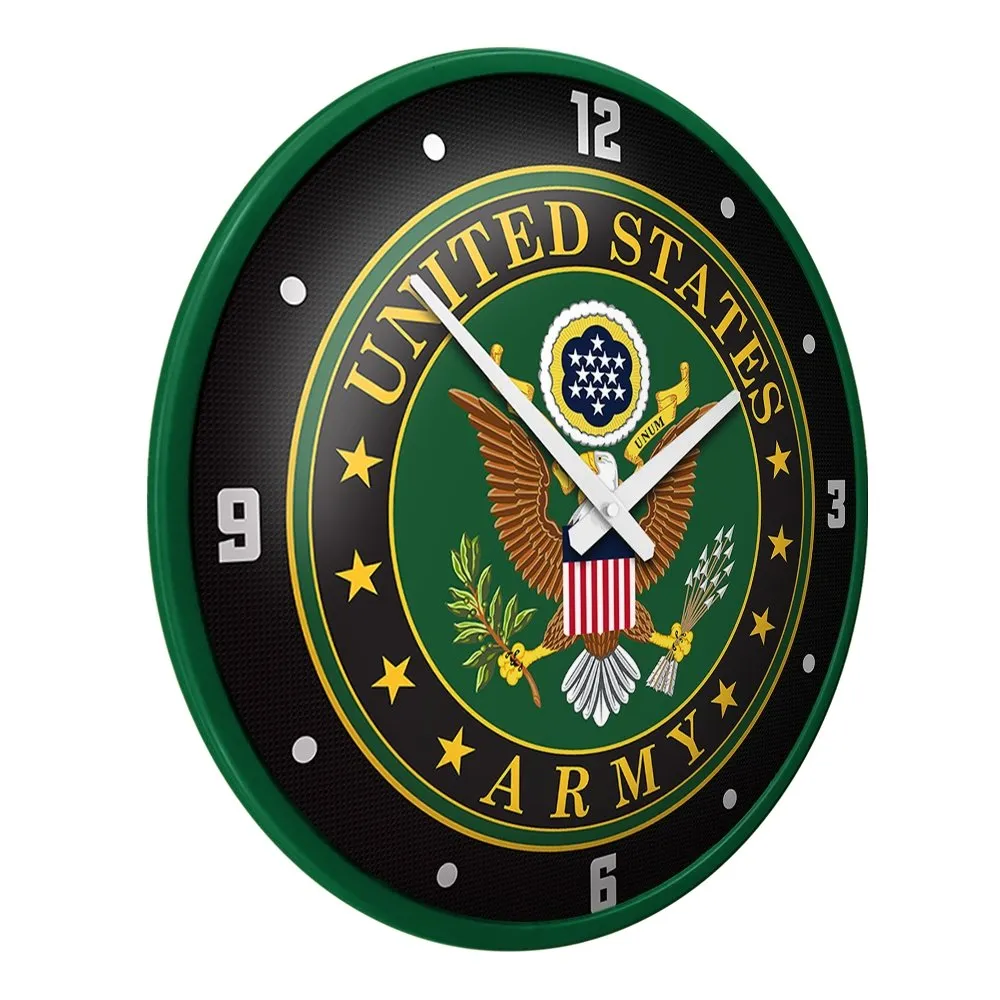 US Army: Modern Disc Wall Clock