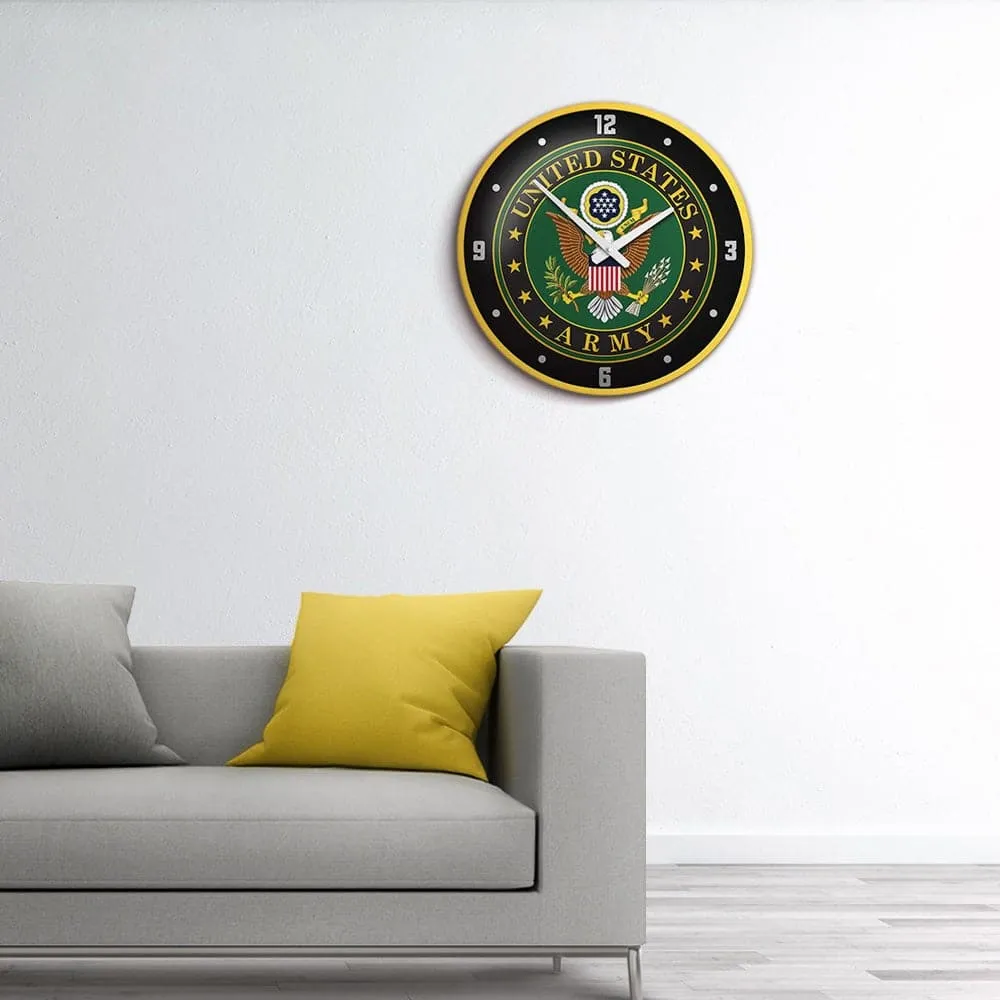 US Army: Modern Disc Wall Clock