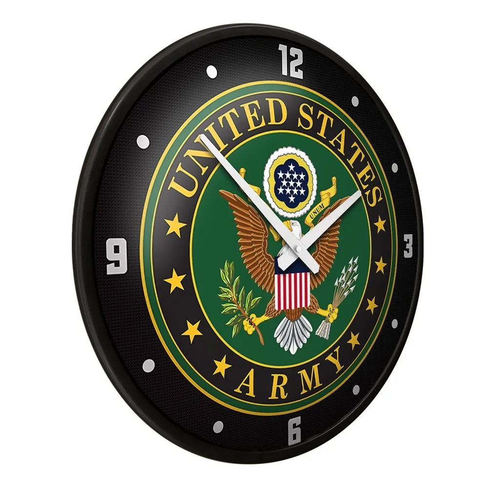 US Army: Modern Disc Wall Clock