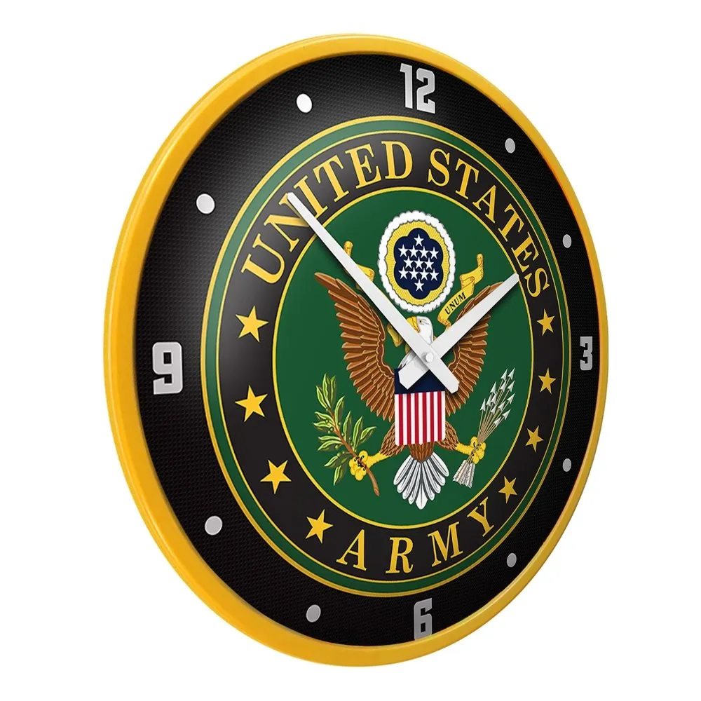 US Army: Modern Disc Wall Clock