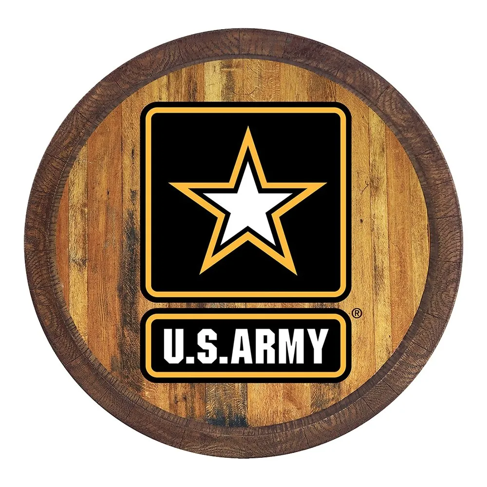 US Army: "Faux" Barrel Top Sign
