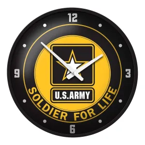 US Army: Soldier for Life - Modern Disc Wall Clock