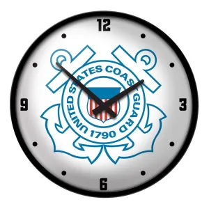 US Coast Guard: Modern Disc Wall Clock