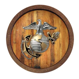 US Marine Corps: "Faux" Barrel Top Sign