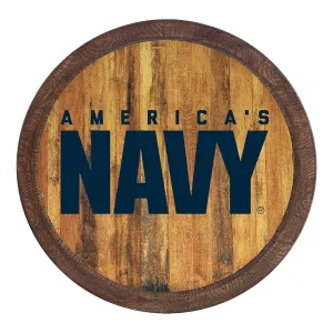 US Navy: "Faux" Barrel Top Sign