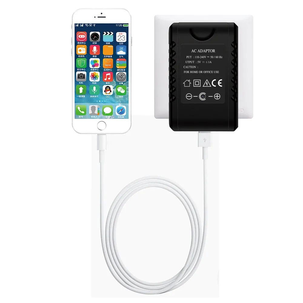 USB Phone Charger Camera Full HD 1080p Video Recorder DVR