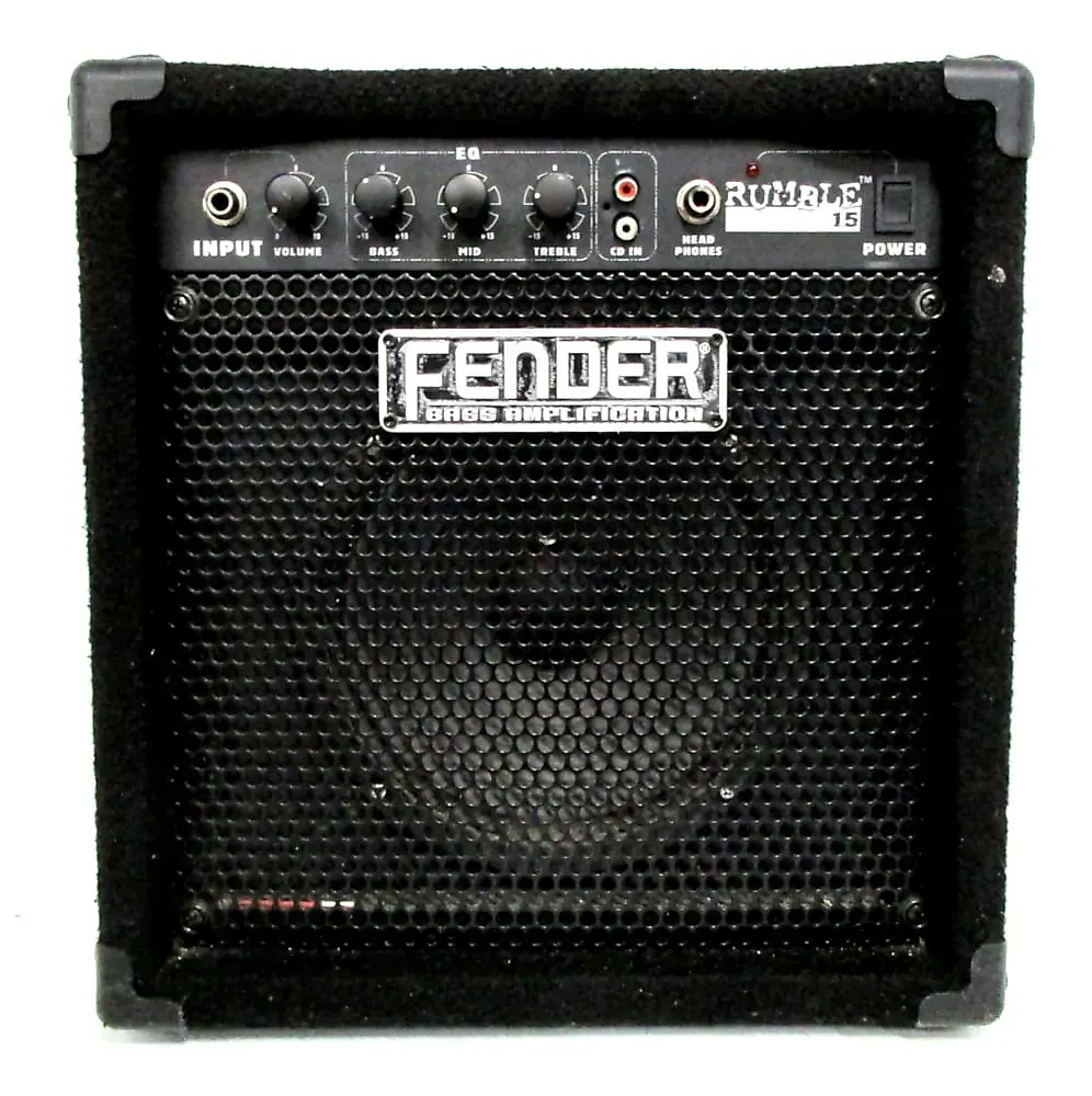 USED Fender Rumble 15 15-Watt 1x8" Bass Combo