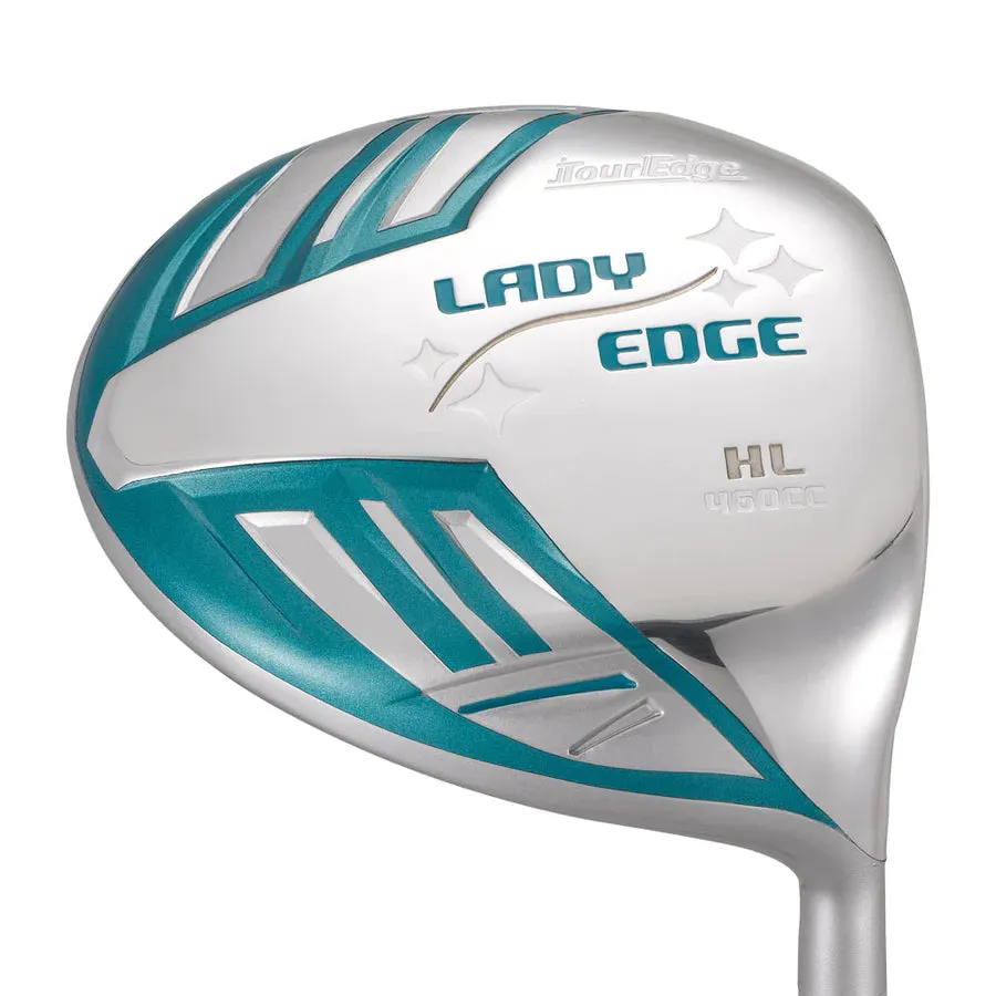 Used! Tour Edge Lady Edge Womens Complete Golf Set Turquoise