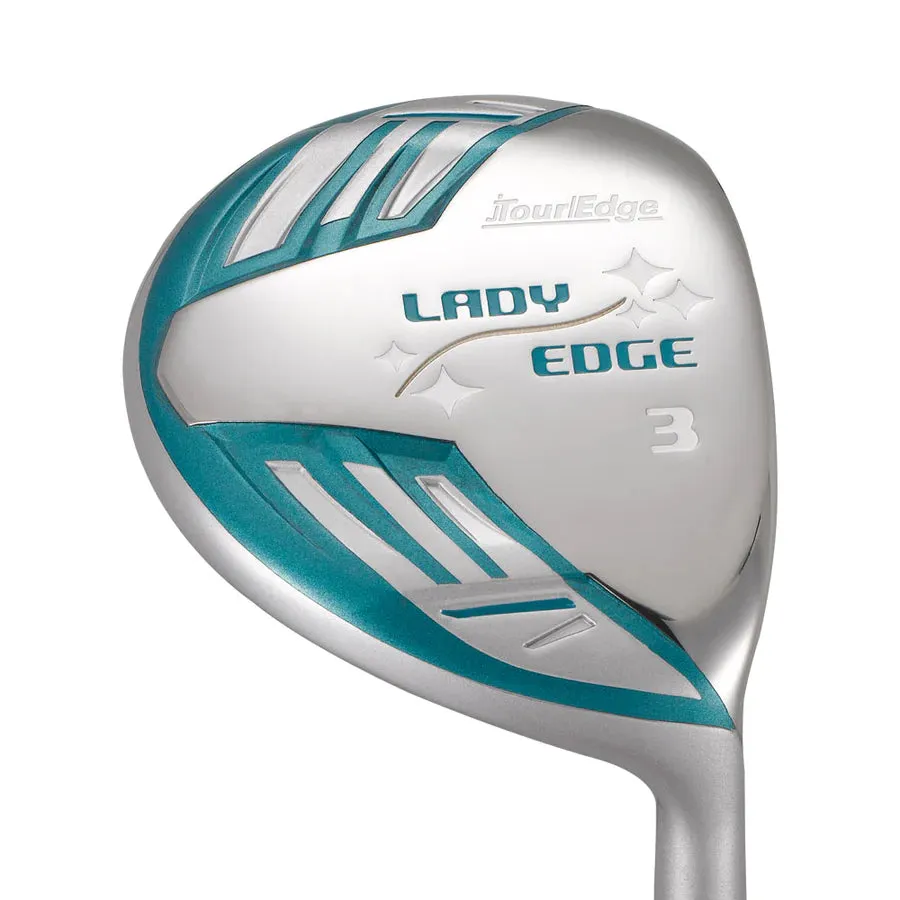 Used! Tour Edge Lady Edge Womens Complete Golf Set Turquoise