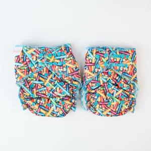 V2 Hybrid Fitted Nappy Cover| Art Attack