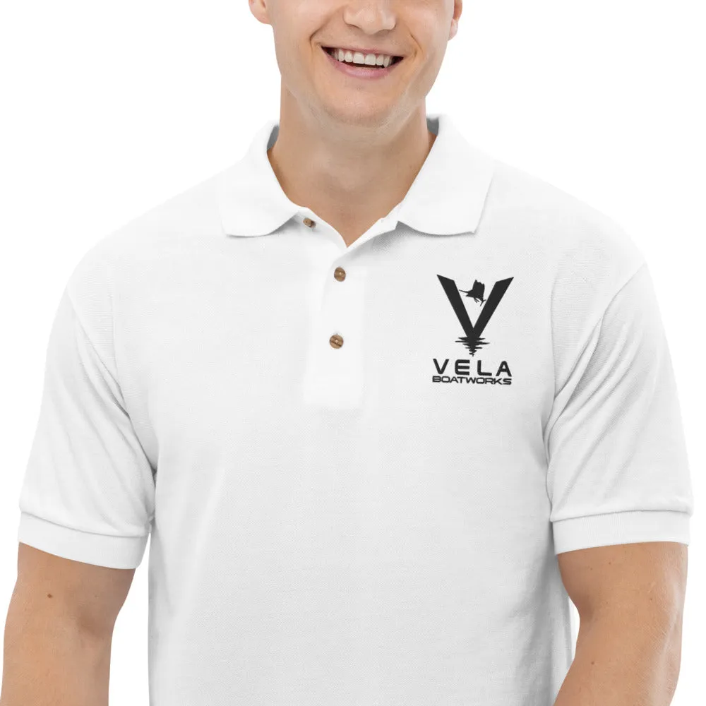 Vela Embroidered Polo Shirt