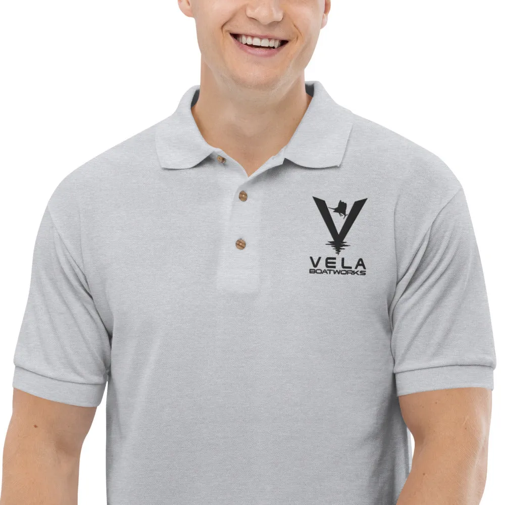 Vela Embroidered Polo Shirt