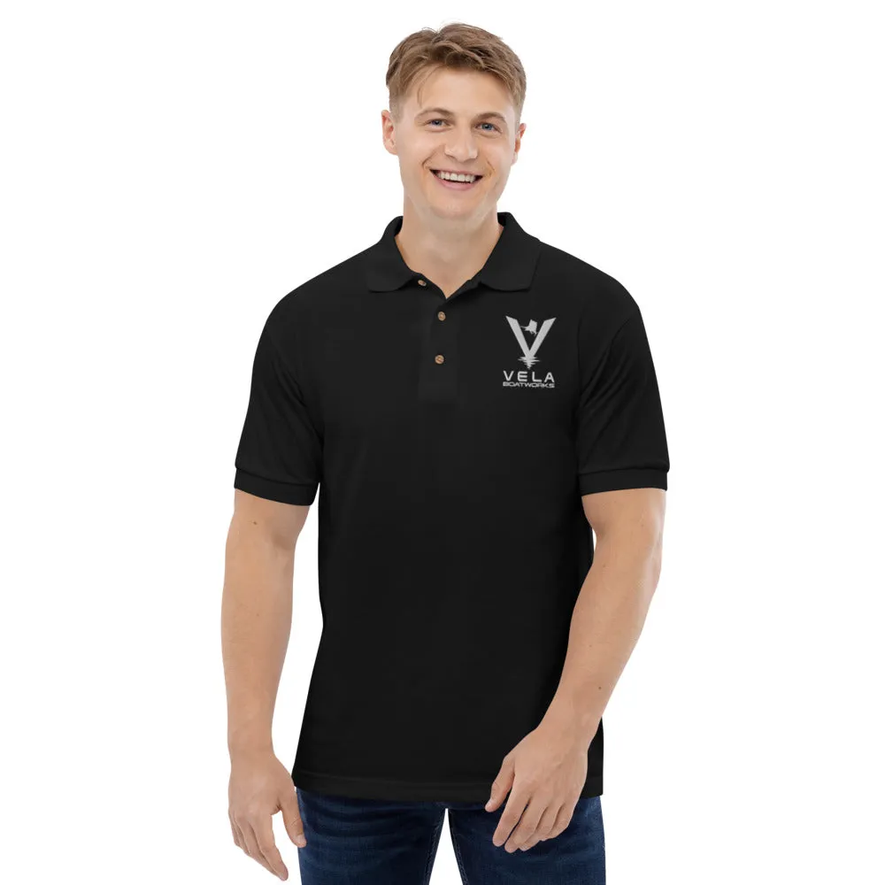 Vela Embroidered Polo Shirt