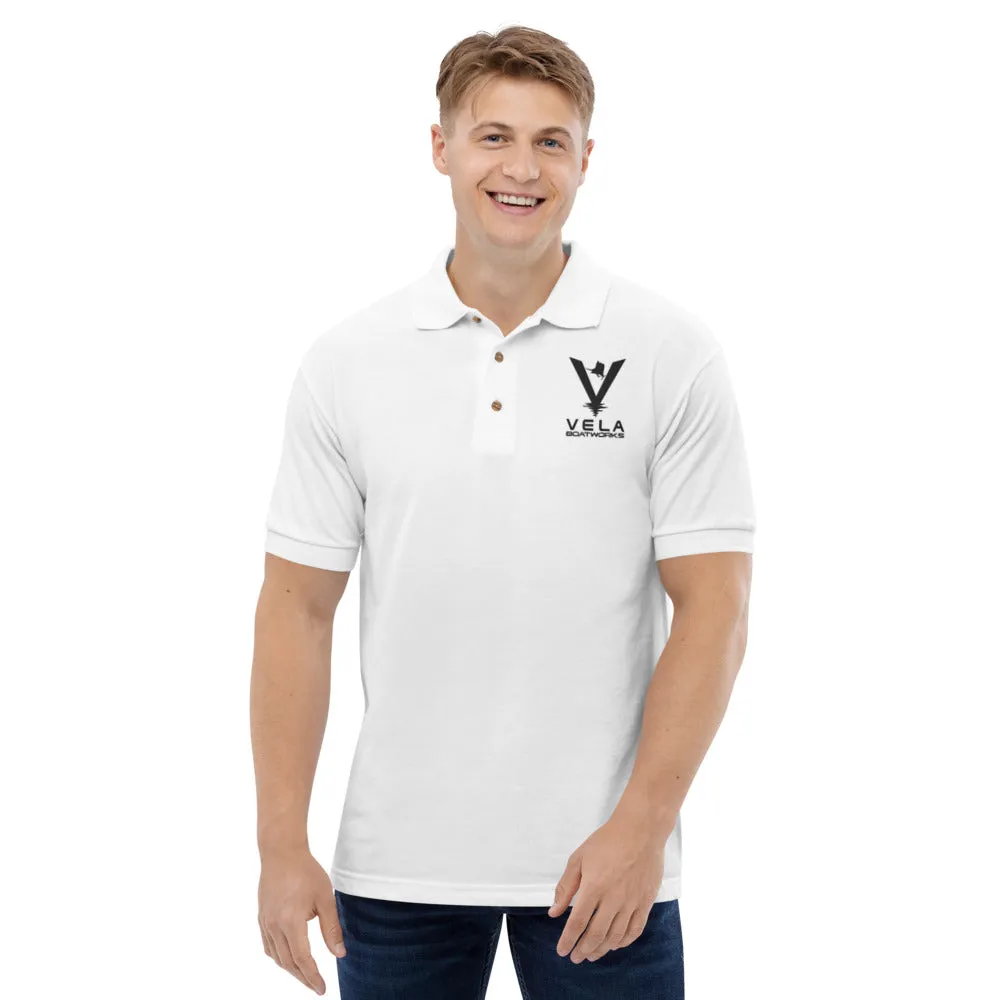Vela Embroidered Polo Shirt