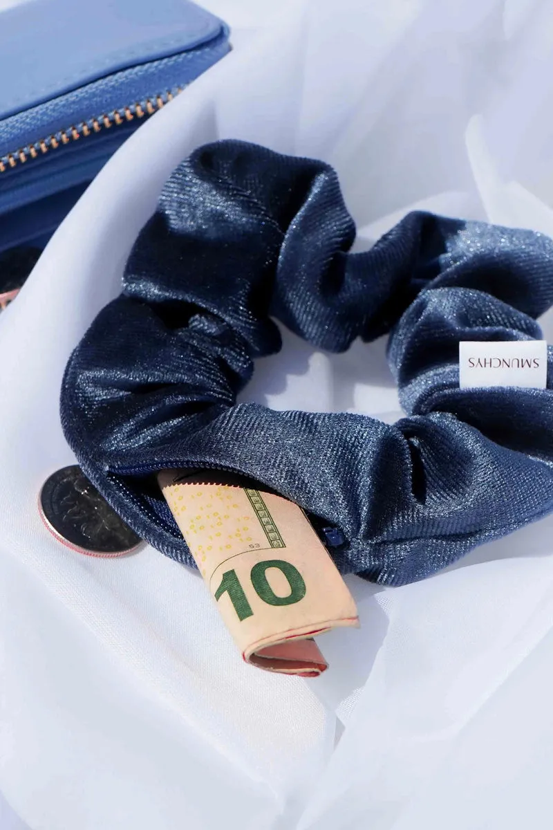 Velvet Pocket Scunchie
