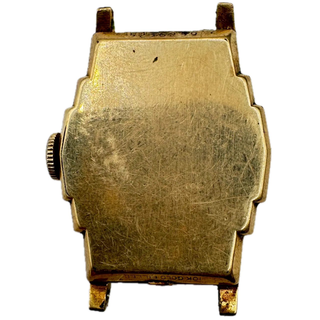 Vintage 1935 Bulova Lone Eagle Men's Mechanical Wristwatch 10 A USA 10k GF