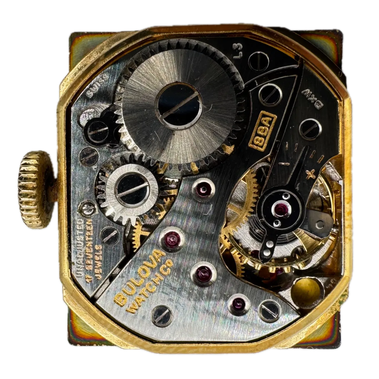 Vintage 1953 Bulova Ivanhoe Men's Mechanical Wristwatch 8 BA Swiss 10k RGP