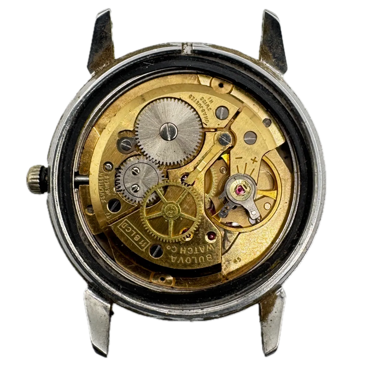 Vintage 1969 Bulova 2519 Date Sea King Men's Mechanical Wristwatch 11 BLCD
