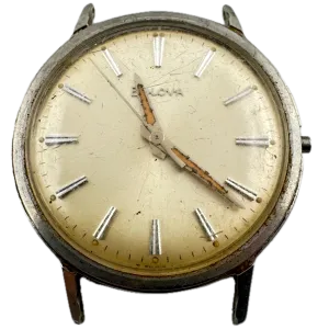 Vintage 1969 Bulova 2703 Sunburst Men's Mechanical Wristwatch 11 BLC Swiss Steel
