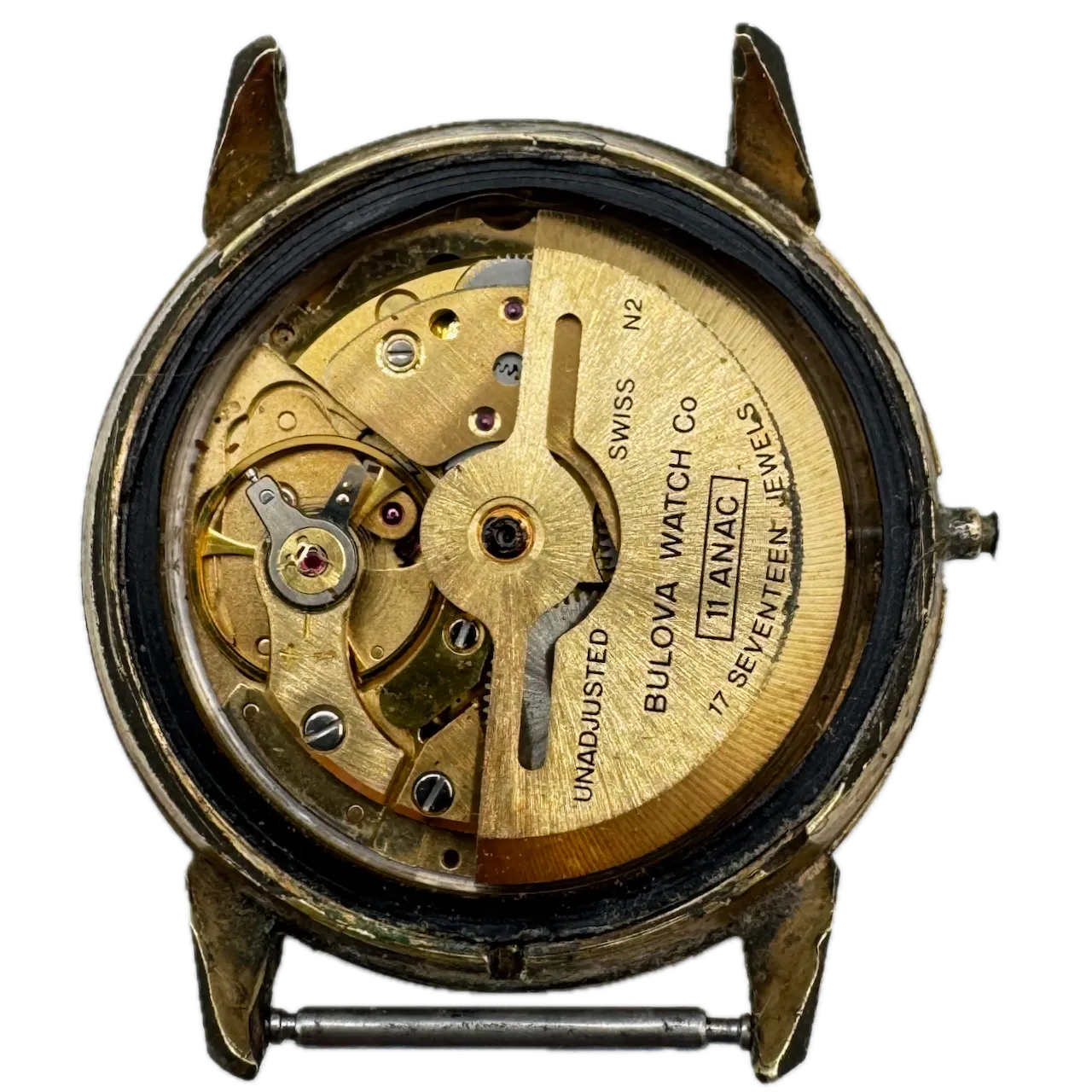 Vintage 1969 Bulova 2943 Sea King Men's Automatic Wristwatch 11 ANAC Swiss