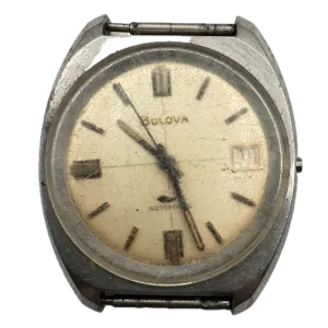 Vintage 1971 Bulova 3003 Crosshair Sea King Men's Automatic Wristwatch 11 ANACD