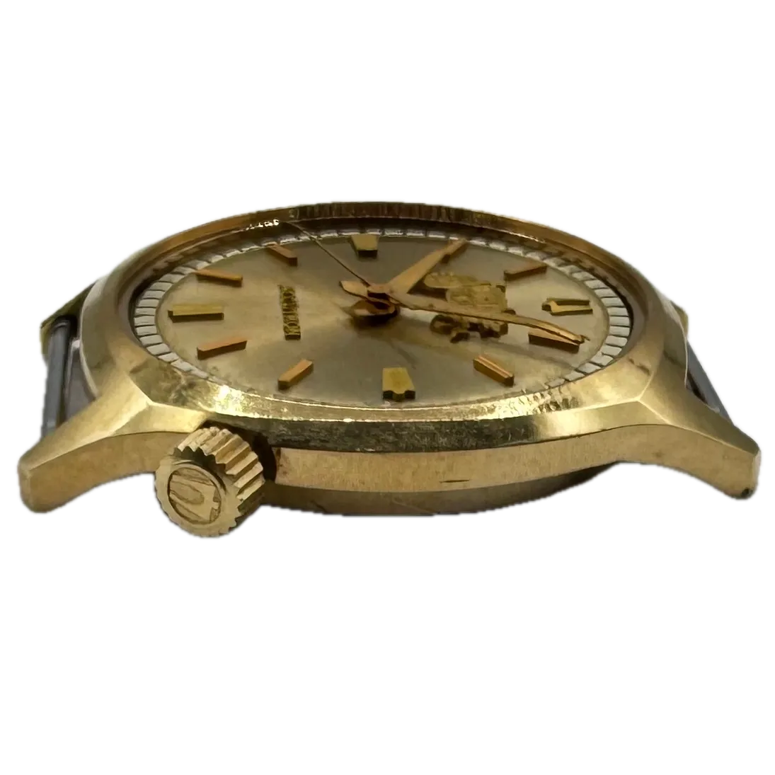 Vintage 1974 Accutron Fisher Body Div. Men's Tuning Fork Wristwatch 218 USA
