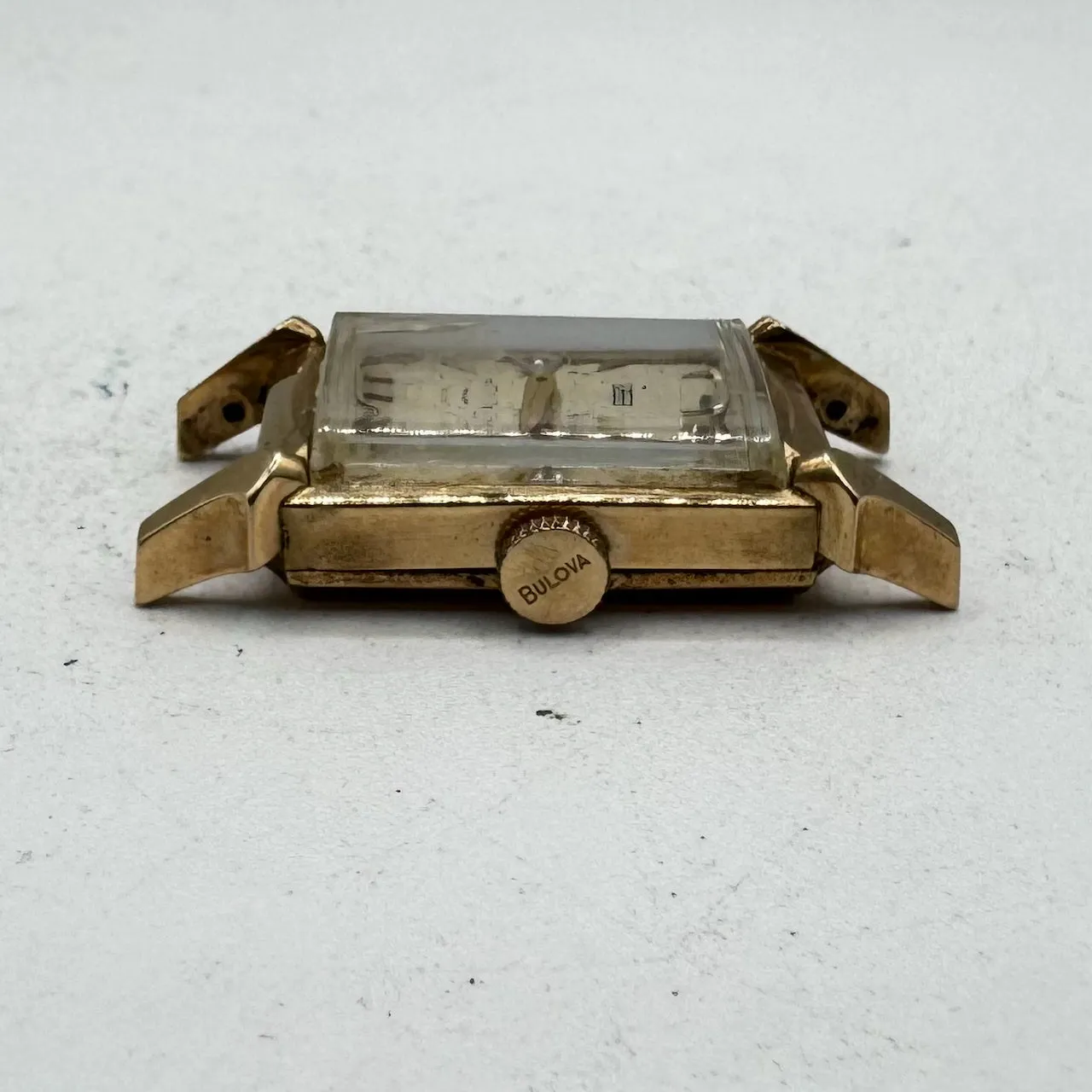 Vintage 21mm 1956 Bulova Diamond Excellency Men's Mechanical Wristwatch 8 AC