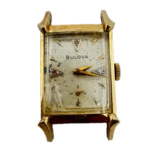 Vintage 21mm 1956 Bulova Diamond Excellency Men's Mechanical Wristwatch 8 AC