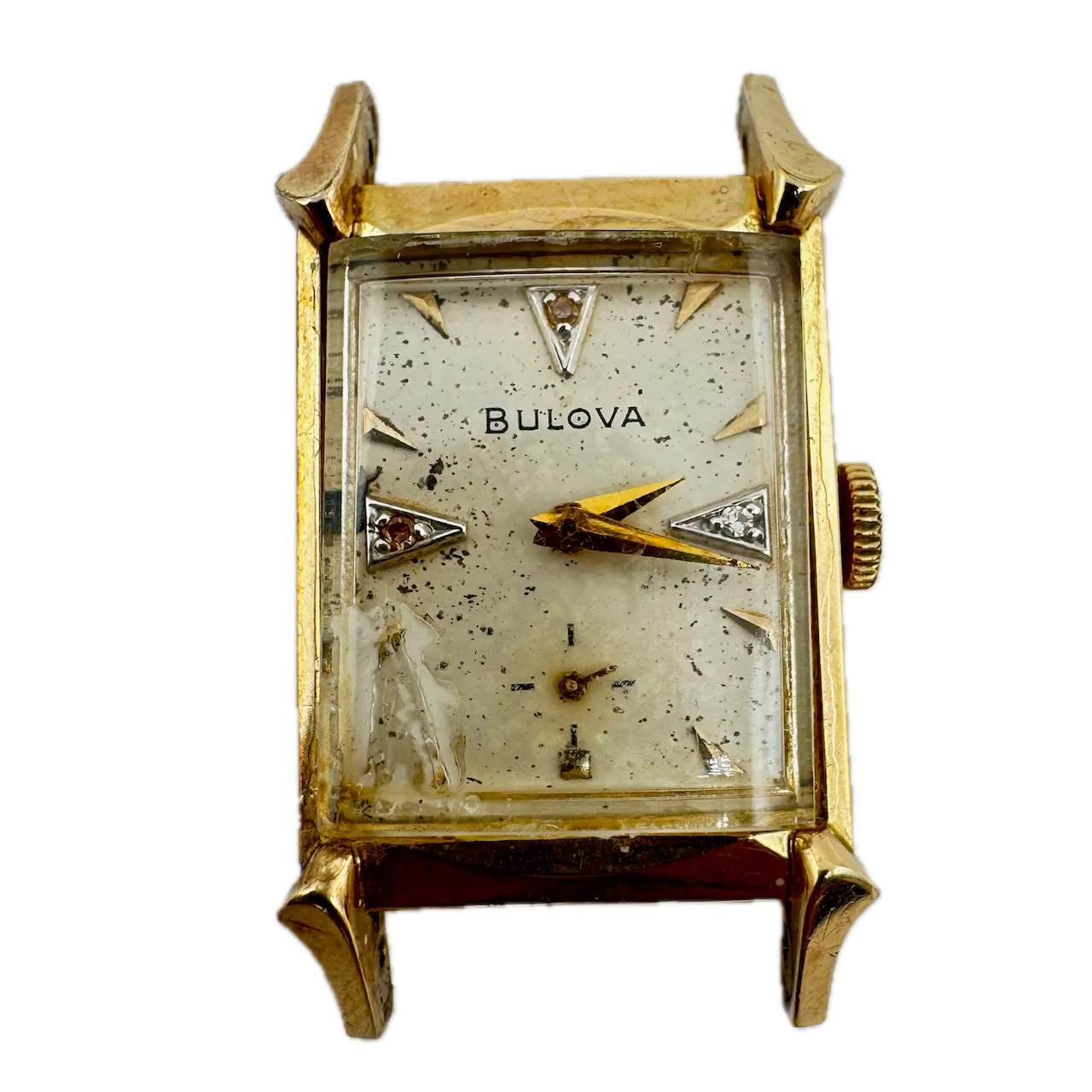 Vintage 21mm 1956 Bulova Diamond Excellency Men's Mechanical Wristwatch 8 AC