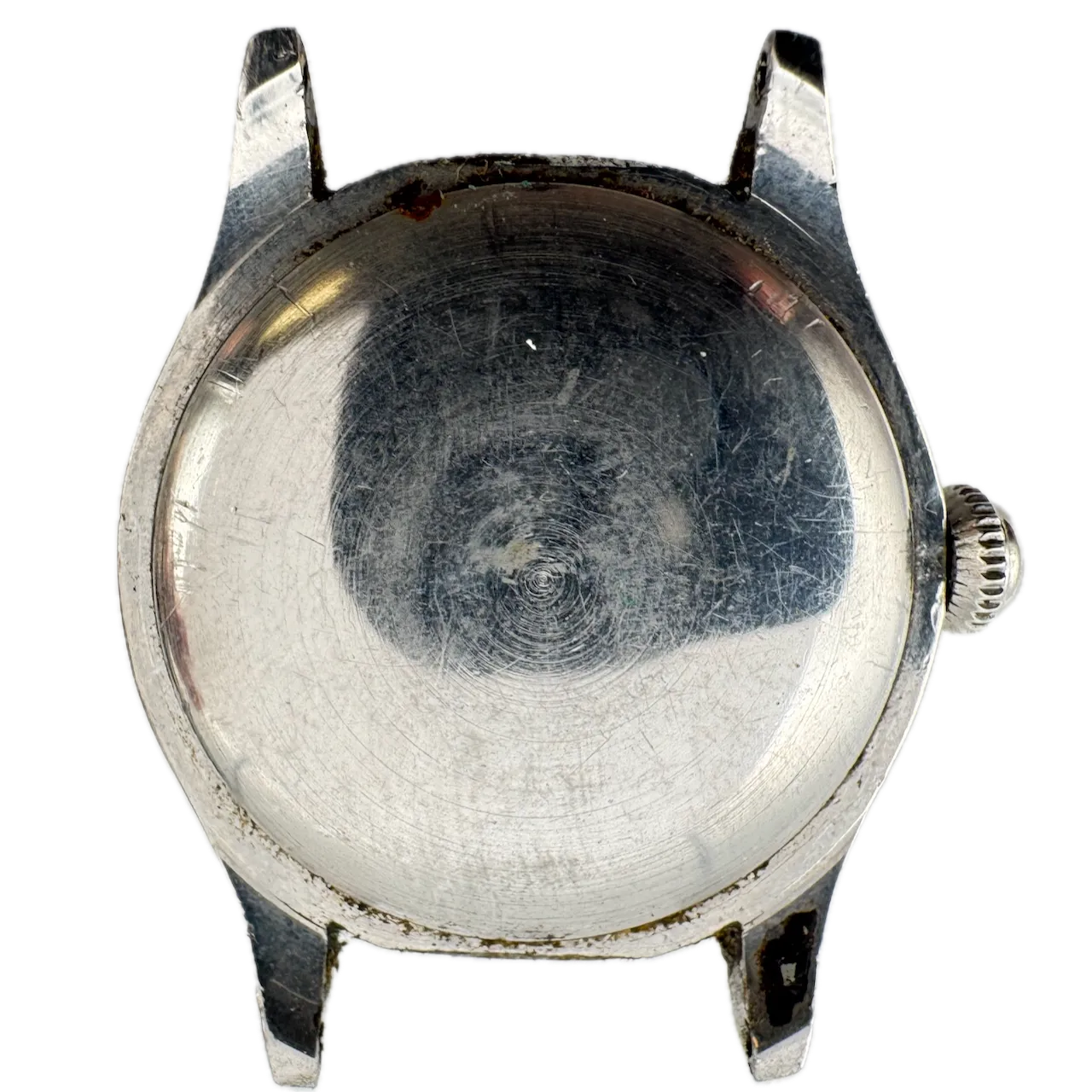Vintage Bulova Military Style Men's Mechanical Wristwatch Swiss Stainless Steel