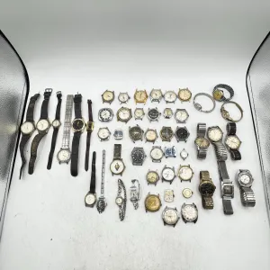 Vintage Elgin, Bulova, Caravelle, etc. Lot of 50 Mechanical Wristwatch 5