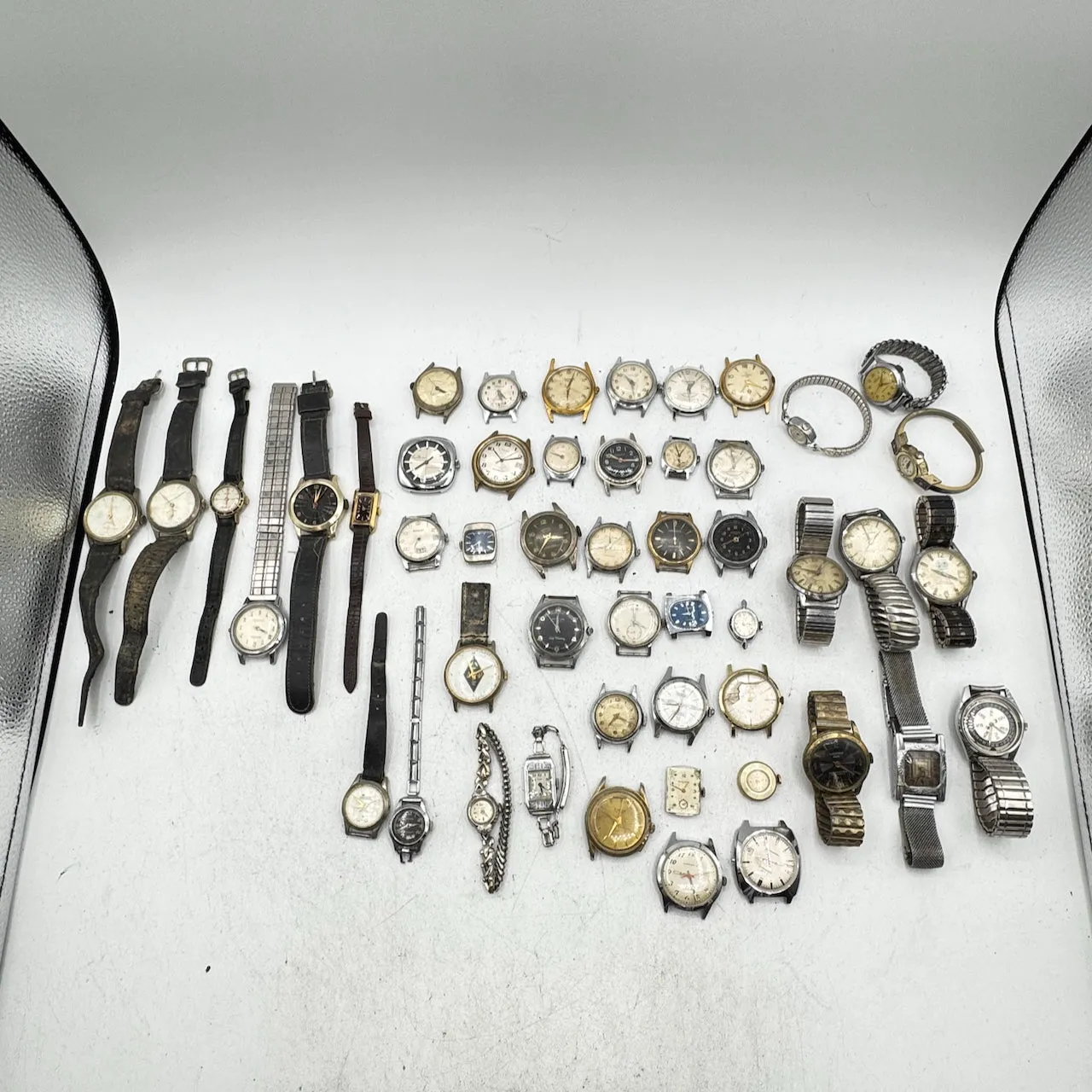 Vintage Elgin, Bulova, Caravelle, etc. Lot of 50 Mechanical Wristwatch 5