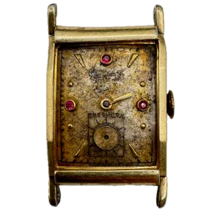 Vintage Gruen 335-606 Ruby Precision Men's Mechanical Wristwatch 335 USA 10k GF