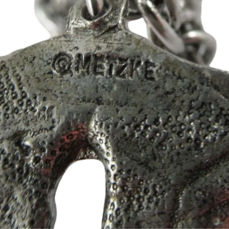 Vintage Metzke Sand Dollar Necklace