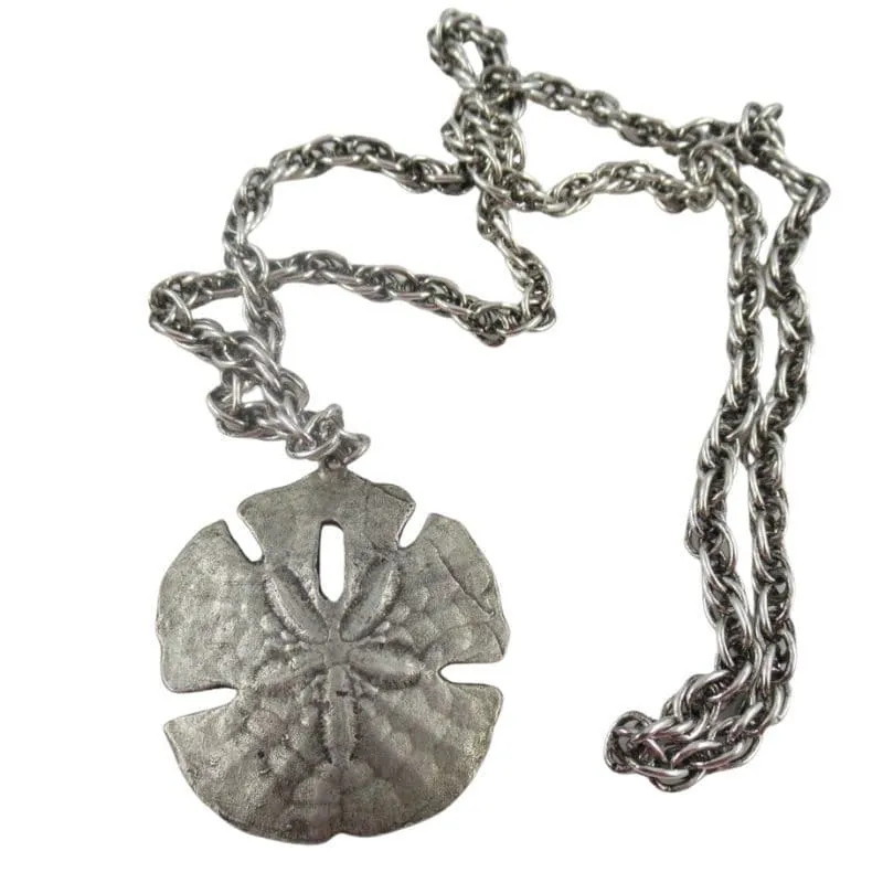Vintage Metzke Sand Dollar Necklace